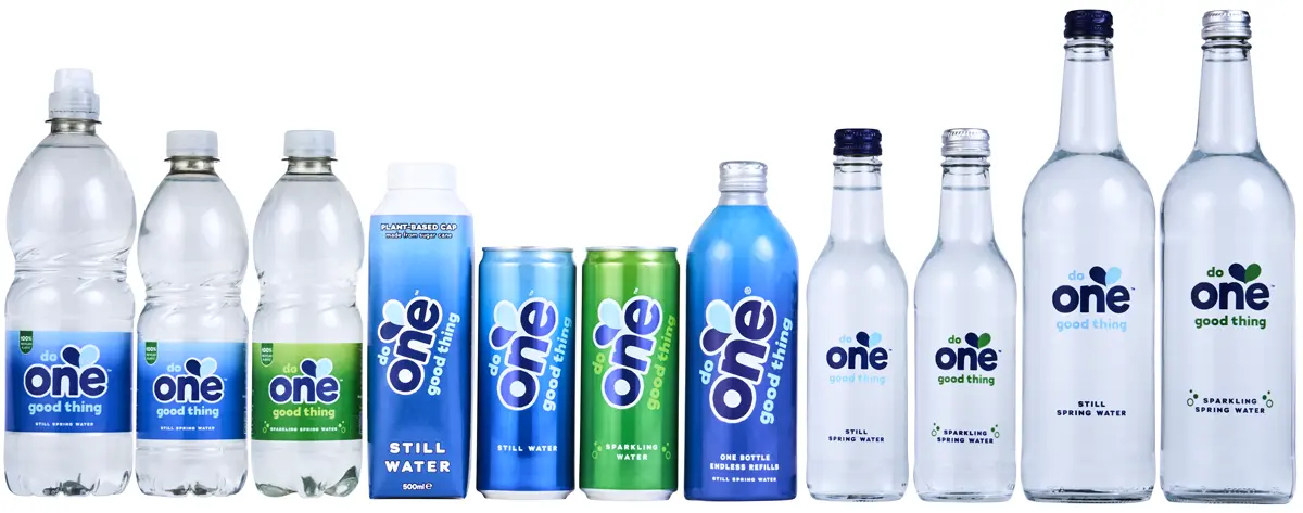 One Water products full range